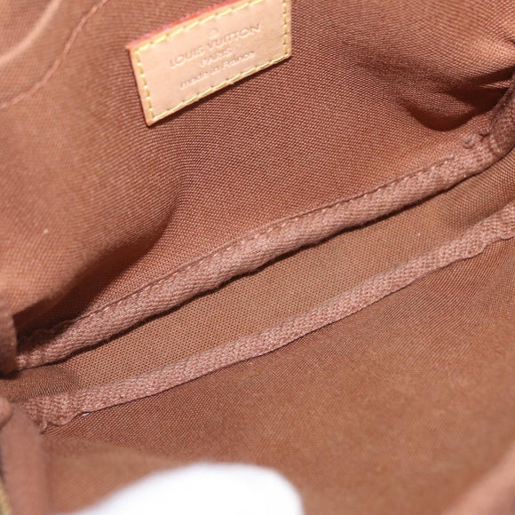LOUIS VUITTON Monogram Bum Bag Bosphore Shoulder Bag M40108 LV Auth 209751A