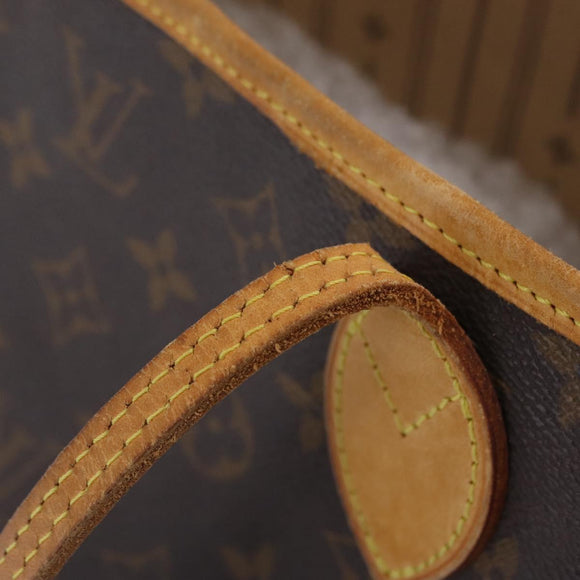 LOUIS VUITTON Monogram Neverfull PM Tote Bag M40155 LV Auth 209755