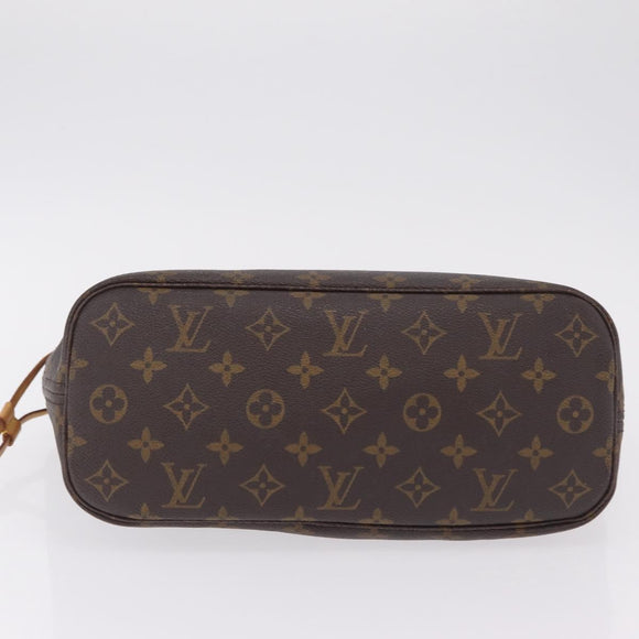 LOUIS VUITTON Monogram Neverfull PM Tote Bag M40155 LV Auth 209755