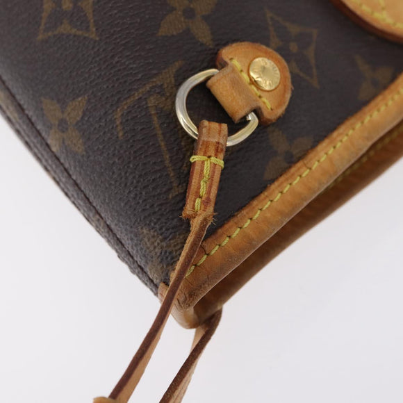 LOUIS VUITTON Monogram Neverfull PM Tote Bag M40155 LV Auth 209755
