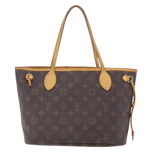 LOUIS VUITTON Monogram Neverfull PM Tote Bag M40155 LV Auth 209755