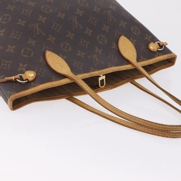 LOUIS VUITTON Monogram Neverfull PM Tote Bag M40155 LV Auth 209755