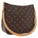 LOUIS VUITTON Monogram Looping MM Shoulder Bag M51146 LV Auth 209757V-1