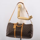 LOUIS VUITTON Monogram Keepall Bandouliere 50 Boston Bag M41416 LV Auth 209760A-25