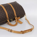LOUIS VUITTON Monogram Keepall Bandouliere 50 Boston Bag M41416 LV Auth 209760A-9