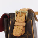 LOUIS VUITTON Monogram Viva Cite MM Shoulder Bag M51164 LV Auth 209763V-14