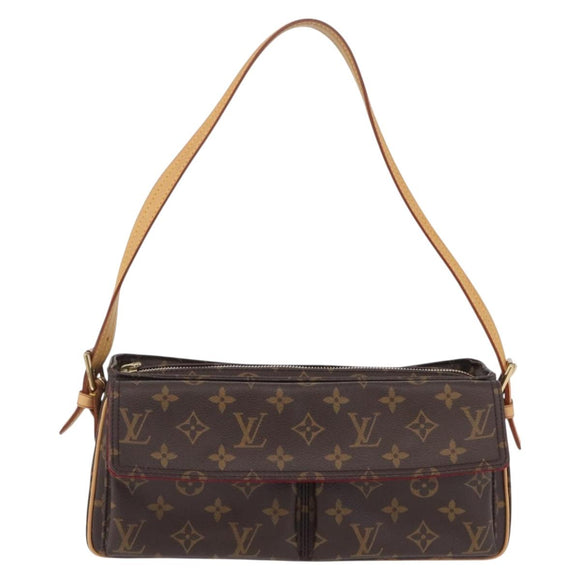 LOUIS VUITTON Monogram Viva Cite MM Shoulder Bag M51164 LV Auth 209763V