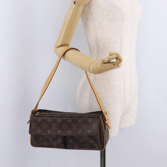 LOUIS VUITTON Monogram Viva Cite MM Shoulder Bag M51164 LV Auth 209763V