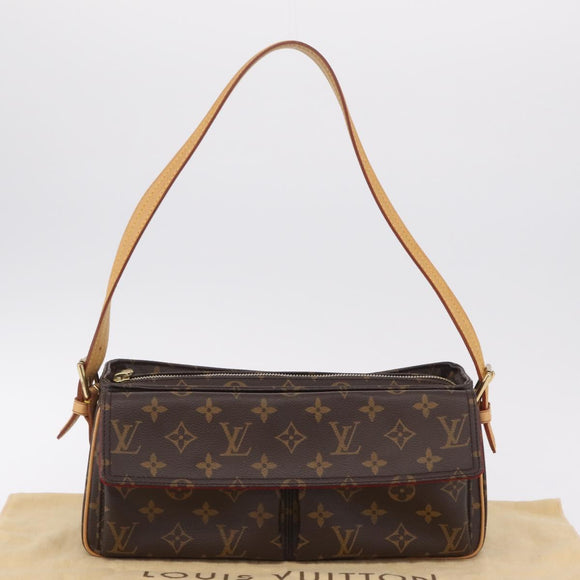 LOUIS VUITTON Monogram Viva Cite MM Shoulder Bag M51164 LV Auth 209763V