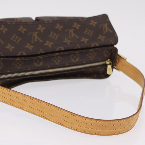 LOUIS VUITTON Monogram Viva Cite MM Shoulder Bag M51164 LV Auth 209763V