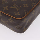 LOUIS VUITTON Monogram Compiegne 23 Clutch Bag M51847 LV Auth 209765-10