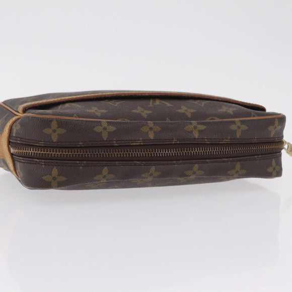 LOUIS VUITTON Monogram Compiegne 23 Clutch Bag M51847 LV Auth 209765