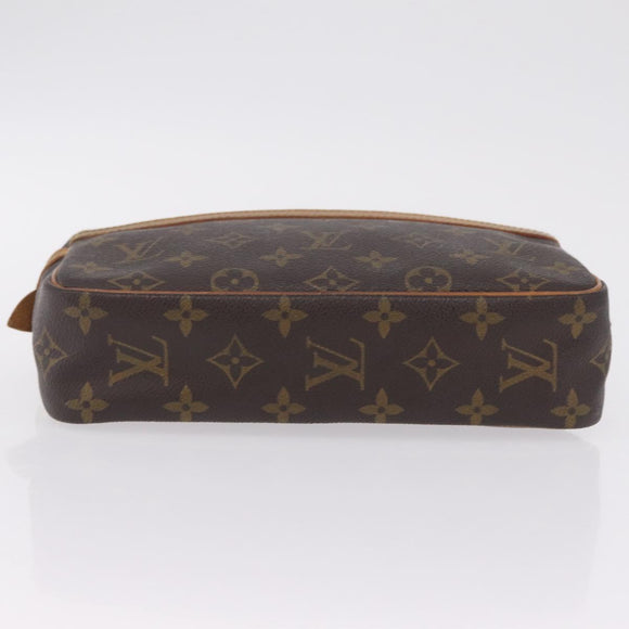 LOUIS VUITTON Monogram Compiegne 23 Clutch Bag M51847 LV Auth 209765