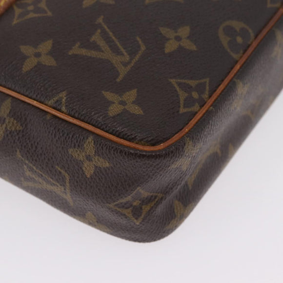 LOUIS VUITTON Monogram Compiegne 23 Clutch Bag M51847 LV Auth 209765