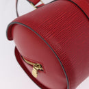 LOUIS VUITTON Epi Soufflot Hand Bag Red M52227 LV Auth 209767V-10