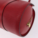 LOUIS VUITTON Epi Soufflot Hand Bag Red M52227 LV Auth 209767V-13