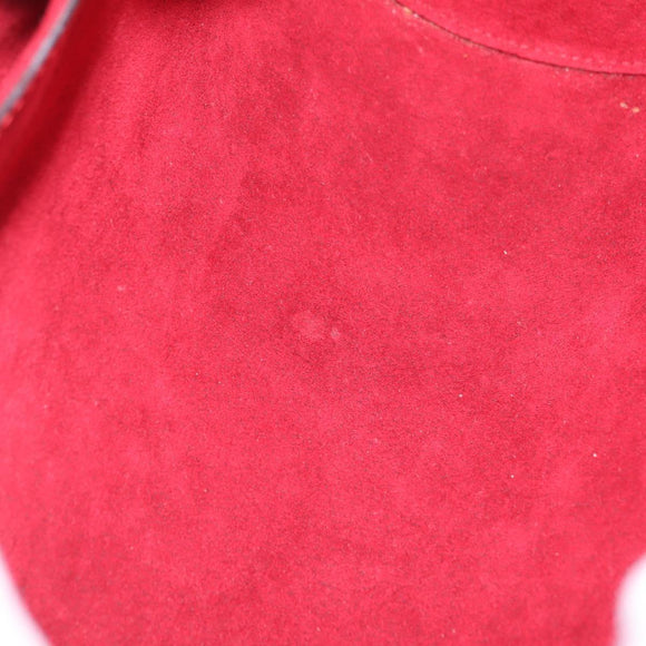LOUIS VUITTON Epi Soufflot Hand Bag Red M52227 LV Auth 209767V