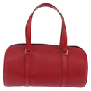 LOUIS VUITTON Epi Soufflot Hand Bag Red M52227 LV Auth 209767V-2