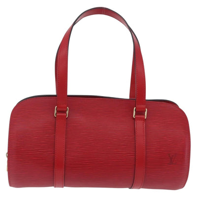LOUIS VUITTON Epi Soufflot Hand Bag Red M52227 LV Auth 209767V - 0