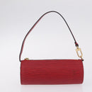 LOUIS VUITTON Epi Soufflot Hand Bag Red M52227 LV Auth 209767V-22