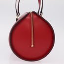 LOUIS VUITTON Epi Soufflot Hand Bag Red M52227 LV Auth 209767V-4