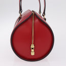 LOUIS VUITTON Epi Soufflot Hand Bag Red M52227 LV Auth 209767V-5