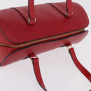 LOUIS VUITTON Epi Soufflot Hand Bag Red M52227 LV Auth 209767V-6