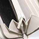 GUCCI GG Marmont Long Wallet Leather Red Gold Tone 466490 Auth 209778-20