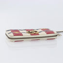 GUCCI GG Marmont Long Wallet Leather Red Gold Tone 466490 Auth 209778-6