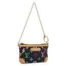 LOUIS VUITTON Monogram Multicolor Pochette Mila MM Pouch M60097 Auth 209781SAV-1