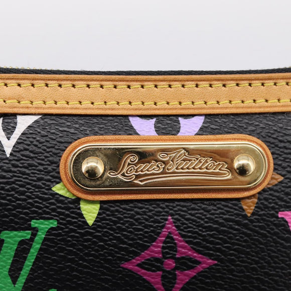 LOUIS VUITTON Monogram Multicolor Pochette Mila MM Pouch M60097 Auth 209781SAV