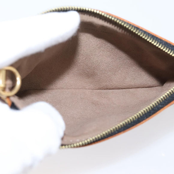 LOUIS VUITTON Monogram Multicolor Pochette Mila MM Pouch M60097 Auth 209781SAV