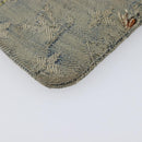 LOUIS VUITTON Monogram Denim Pochette Cles Coin Purse M95343 LV Auth 209787-11