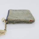 LOUIS VUITTON Monogram Denim Pochette Cles Coin Purse M95343 LV Auth 209787-5