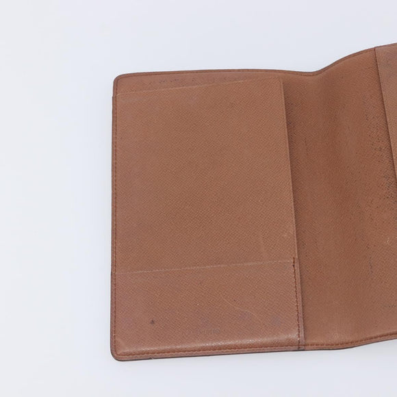 LOUIS VUITTON Monogram Couvel Tulle Passopole Passport Case M60180 Auth 209790A