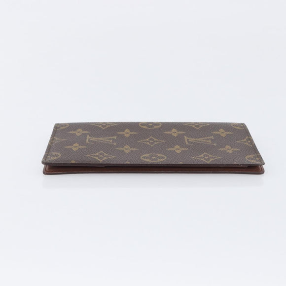 LOUIS VUITTON Monogram Couvel Tulle Passopole Passport Case M60180 Auth 209790A