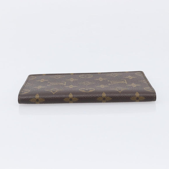 LOUIS VUITTON Monogram Couvel Tulle Passopole Passport Case M60180 Auth 209790A