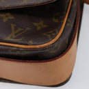 LOUIS VUITTON Monogram Cartouchiere GM Shoulder Bag M51252 LV Auth 209794-10