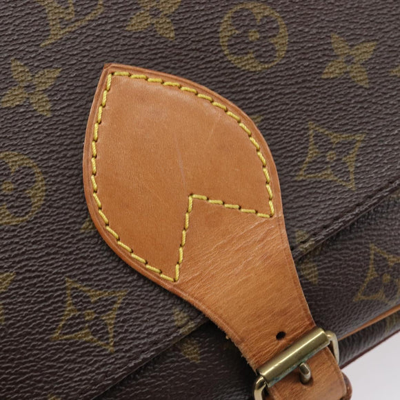 LOUIS VUITTON Monogram Cartouchiere GM Shoulder Bag M51252 LV Auth 209794
