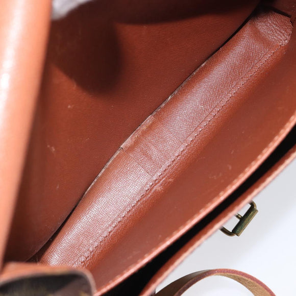 LOUIS VUITTON Monogram Cartouchiere GM Shoulder Bag M51252 LV Auth 209794