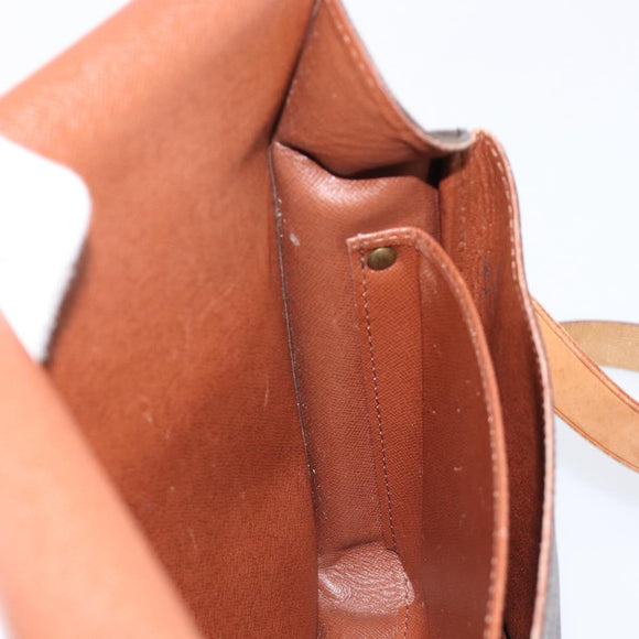 LOUIS VUITTON Monogram Cartouchiere GM Shoulder Bag M51252 LV Auth 209794