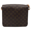 LOUIS VUITTON Monogram Cartouchiere GM Shoulder Bag M51252 LV Auth 209794-3