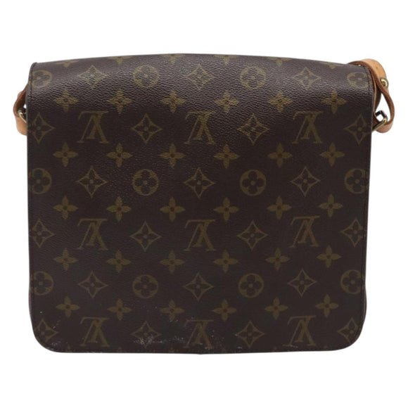 LOUIS VUITTON Monogram Cartouchiere GM Shoulder Bag M51252 LV Auth 209794