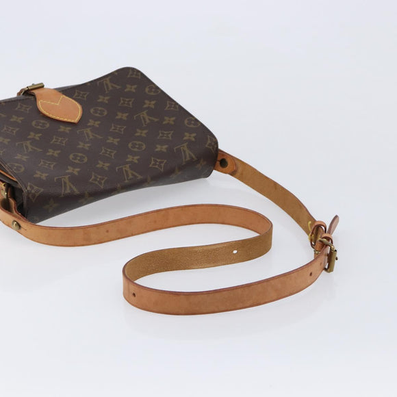 LOUIS VUITTON Monogram Cartouchiere GM Shoulder Bag M51252 LV Auth 209794