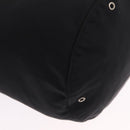 PRADA Shoulder Bag Nylon Black Silver Auth 209798A-10