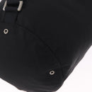 PRADA Shoulder Bag Nylon Black Silver Auth 209798A-13