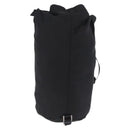 PRADA Shoulder Bag Nylon Black Silver Auth 209798A-3