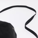 PRADA Shoulder Bag Nylon Black Silver Auth 209798A-8