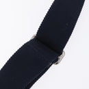 GUCCI GG Supreme Shoulder Bag PVC Navy Silver 201446 Auth 209799A-11