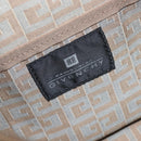 GIVENCHY Shoulder Bag Canvas Beige Silver Auth 209801A-17